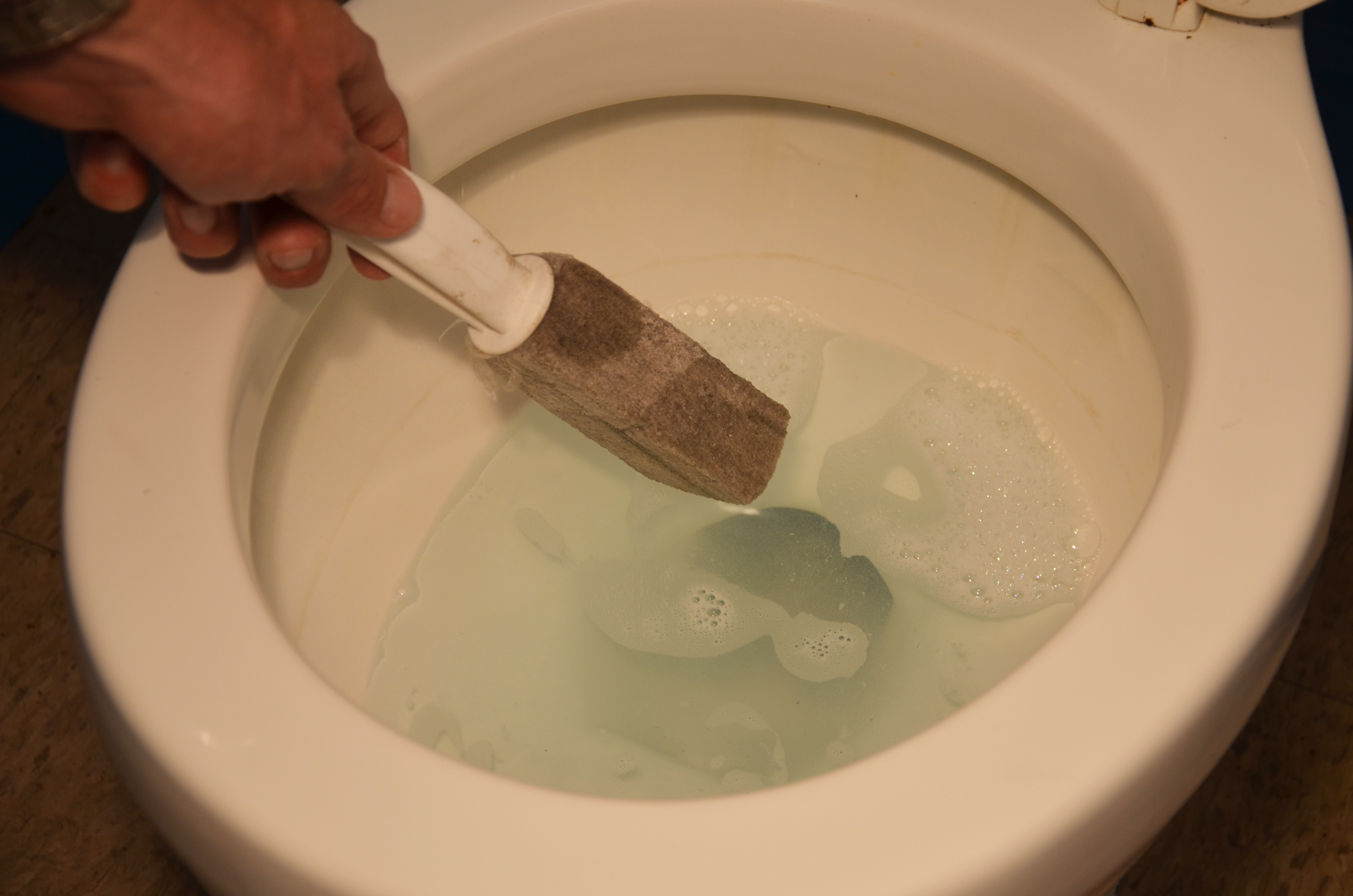 How to Remove Toilet Bowl Rings with a Pumice Stone  Glen Martin