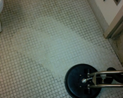 Use A Multi-surface Cleaner To Tackle Dark Grout Stains In Any Facility.